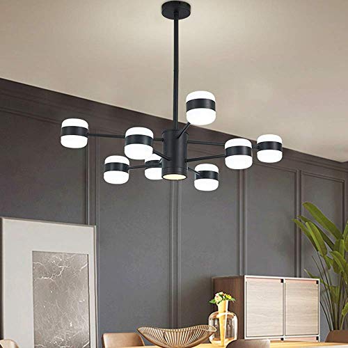 Lustre de salon LED puissant pour éclairer une grande chambre sombre