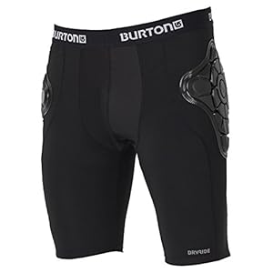 Burton, Pantaloncini da Snowboard con Rinforzi protettivi, MB Total Imp