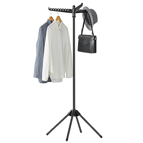 SONGMICS 59-Inch Folding Drying Rack with 3 Rotatable Arms