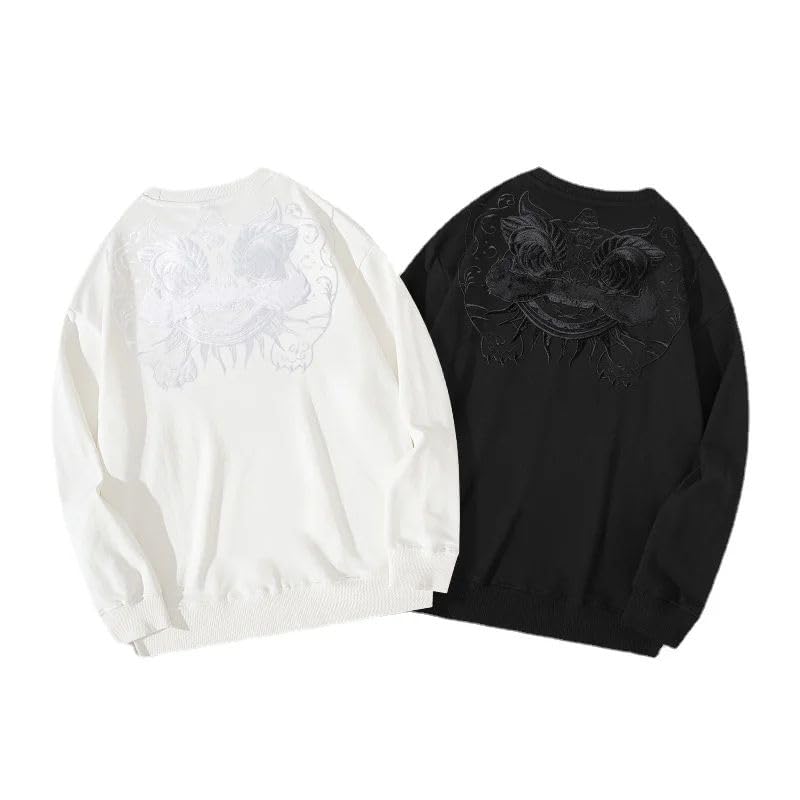 Sweat à capuche brodé lion exprimez votre force et votre style - 2