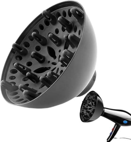 Universal Hair Diffuser, Diffuser Hairdryer For Curly Hair, Adjustable Hairs Dryer Diffusers From 1.4 To 2.6, Hairs Diffusers Attachment, Styling Tool For Home