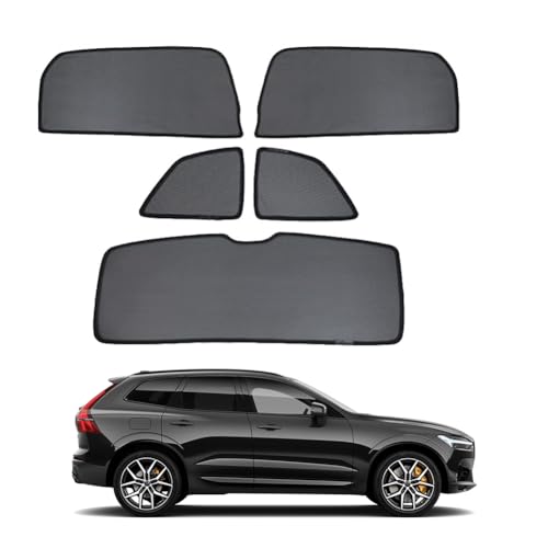 Pare soleil voiture bébé magnétique rideau occultant arrière pour Volvo XC60 5pcs