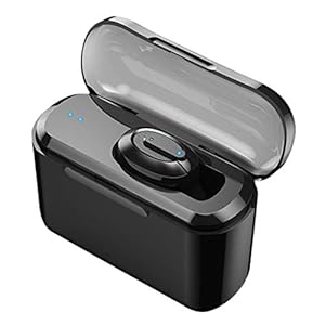 Premium Sound-koptelefoon, draadloze hoofdtelefoon Bluetooth 5.0-koptelefoon Bluetooth draadloze stereoheadset-koptelefoon Enkele oor Mini-oortelefoons en -koptelefoons (zwart, één maat)
