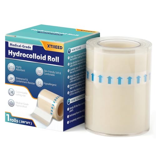 Hydrocolloid Roll for Wound Care (2in x 5ft)