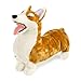 Melissa & Doug Lifelike Plush Corgi Dog Stuffed Animal, Great Gift for Girls and Boys - Best for 3, 4, 5 Year Olds and Up