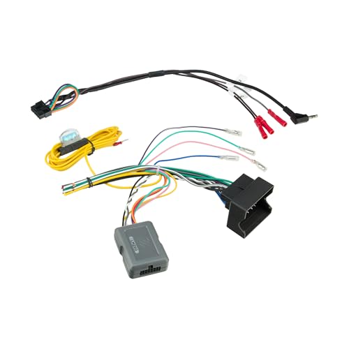 Scosche Link+ LMZ60 Radio Replacement Interface with Steering Wheel Control Adapter Compatible with Select 2008-11 Non-Amplified Mercedes Vehicles - Car Stereo Wiring Harness Kit - See Fit Guide Image