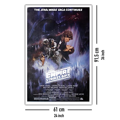 Close Up Star Wars - Empire Strikes Back Style A Poster im GroÃþformat (61cm x 91,5cm)