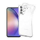 Galaxy A54 5G 專用スマホ ケースGalaxy A54 5G SC-53D / SCG21 高透過率 耐衝撃 超薄型 軽量型 黄ばみ防止 指紋防止 TPU素材を採用して全面保護カバー （透明）