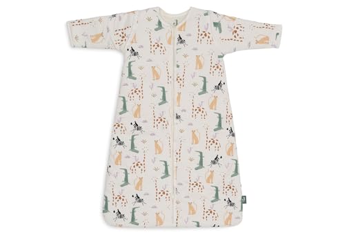 Gigoteuse bébé 70 cm Jollein d'hiver | Turbulette coton évolutive TOG 2.5 imprimé jungle