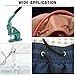 DASBET 3 Die Hand Press Grommet Machine | (#0#2#4) Heavy Duty Industrial Eyelet Grommet Machine Grommets Eyelet Tool Kit with 1500 Grommets Eyelets