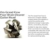 Pro-Graad 2" Flow Fixer Drain Cleaner Plubing Snake Cutter Head For 2 - View #5