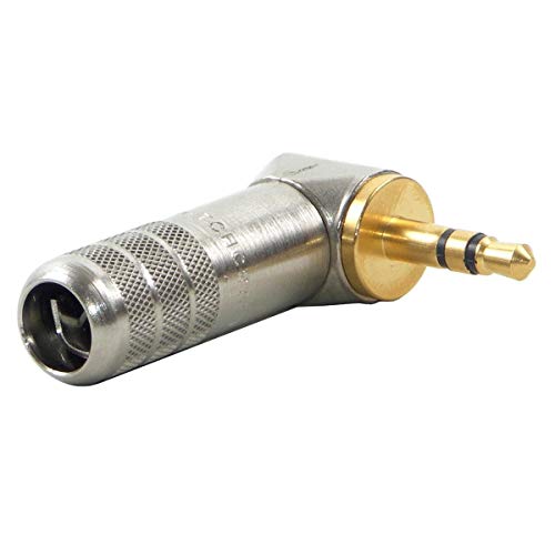 Switchcraft 35HDRANAU 3.5mm / 1/8in Mini Right Angle Stereo Plugs with