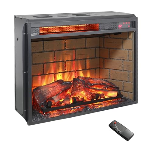 Innoflame Electric Fireplace, 23“ Electric Fireplace Insert for TV
