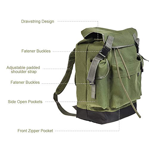 DECDEAL 70L Grande dade Saco Multifuncional com Cordão Design Equipamento de Pesca Mochila Para Viaj