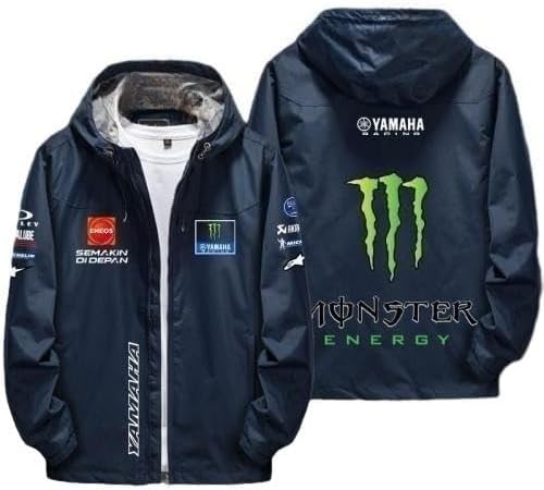 [TABBY] MOTO サイクリングジャージ GPins レーシング モーターサイクルジャケット カーディガン (180/XL（冬