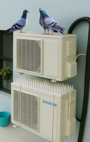 Image of CHANCEUX Split AC Anti Bird Plastic Spikes Roll for AC Balconies Window Home Protection from Pigeon Dog Monkey Crow Kabootar - kabutar Control Scare Repellent