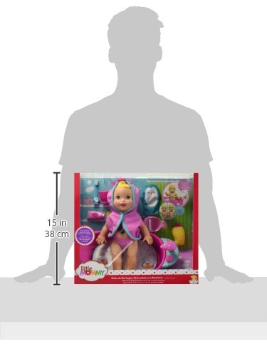 Little Mommy Brincadeira Na Banheira Mattel Loira