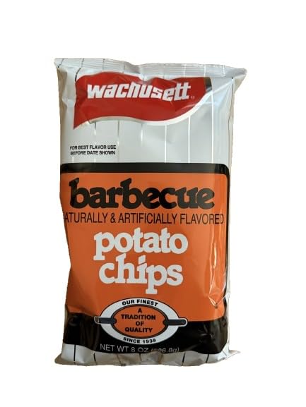 Wachusett Barbeque Chips, 8-Ounce Bags (3 pack)