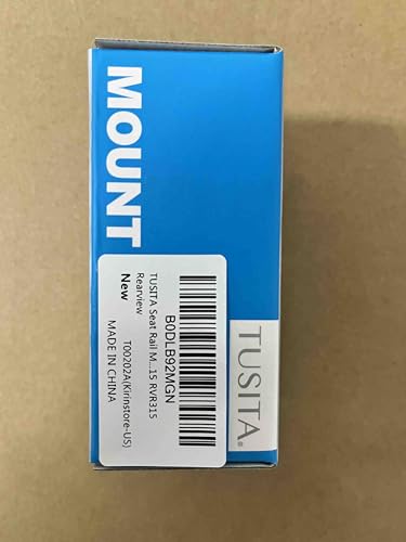 TUSITA Kit de Montagem para Trilho de Assento Compatível com Garmin Varia RTL510 RTL515 RVR315