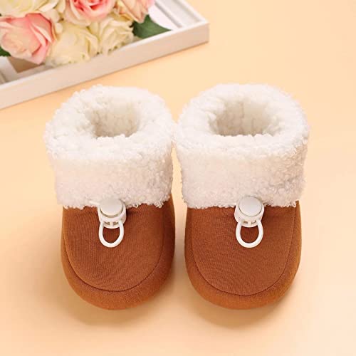 Boys Girls Snow Boots Winter Wool Lined Shoes Comfortable Slip On Walking Adjustable Boots Outdoor Hiking Shoes4