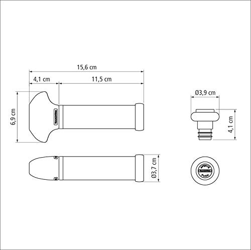 Jogo para Vinhos Tramontina Harmoniza com Bomba de Vácuo e Tampas 3 Peças