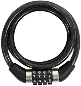 Tranca Cadeado Corrente com Senha para Bike, Moto e Portão – Alta Segurança, Resistente à Corrosão, Proteção para Veículos, para Ciclismo, Motocicletas e Portões Externos, Segurança MTB Ciclismo Speed
