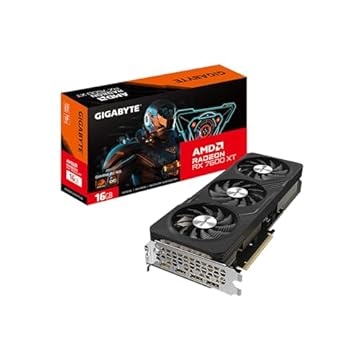 GIGABYTE Placa gráfica Radeon RX 7600 XT Gaming OC 16G, 3 ventoinhas WINDFORCE 16GB 128-bit GDDR6, GV-R76XTGAMING OC-16GD placa de vídeo
