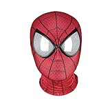 Halloween Mask Superhero Masks Cosplay Costumes Mask Spandex Fabric Material (Adult mask, AAA)
