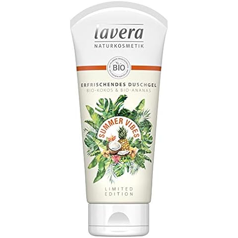 Lavera Summer Vibes Erfrischendes Duschgel - Bio-Kokos & Bio-Ananas Cover