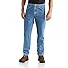 Carhartt Men's Slim Fit Heavyweight 5-Pocket Tapered Jean, Stonewash, 46W x 32L