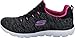 Skechers womens Summits-quick Getaway Sneaker, Black/Pink, 7 US