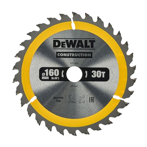 Dewalt DT1932-QZ Kreissaegeblatt Handkr. 160/20mm 30WZ Dewalt DT1932-QZ Kreissaegeblatt Handkr. 160/20mm 30WZ