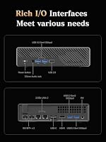 MINIS FORUM MS-A2 Mini Workstation, AMD Ryzen 7 7745HX 8C/16T bis zu 5,1 GHz, AMD Radeon 610M, 32GB DDR5, 1 TB SSD, HDMI/USB-C x 2/2,5G RJ45 x 2/10G SFP+ x 2, PCIEx16, M.2 2280/U.2, 2X M.2 2280/22110 – Ansicht 7