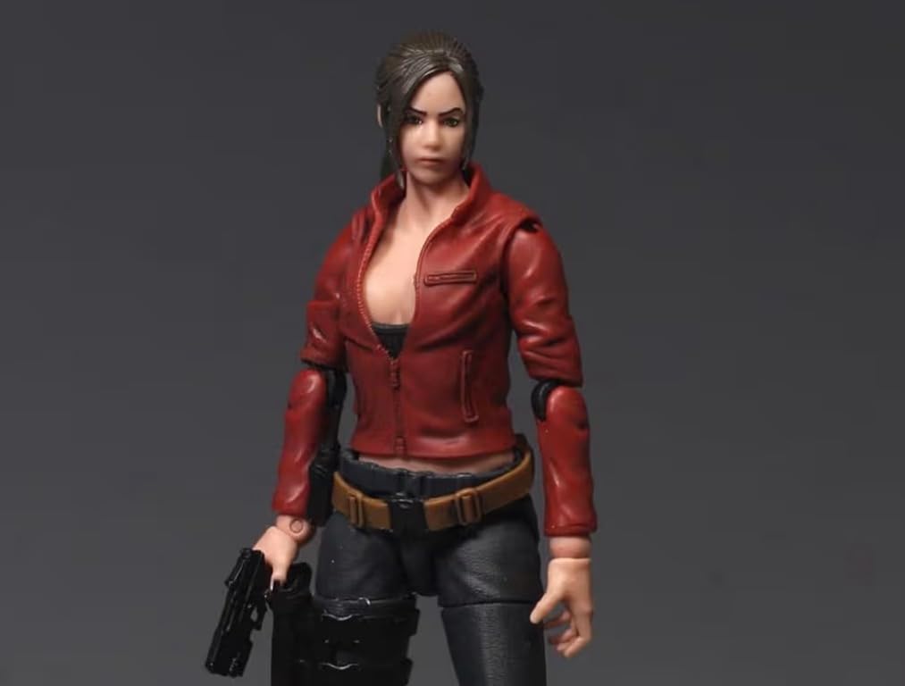 Amazon | 1/18 アクションフィギュア biohazard クレア・レッド