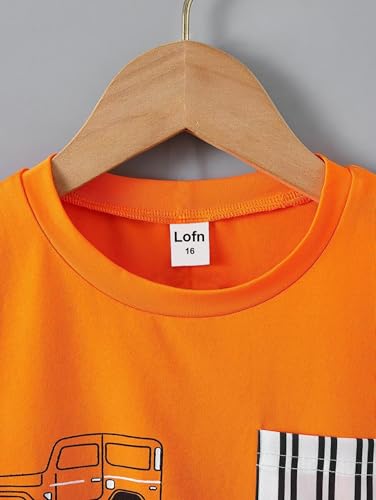 Image of Cotton Clothing Sets for Baby Boys & Baby Girls Kids Clothes for boys kids clothes for girls Printed Kids Clothing Sets (KDST85OR-KDST33CG-KDST93CP1)