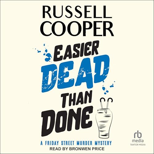 Easier Dead than Done Audiolivro Por Russell Cooper capa