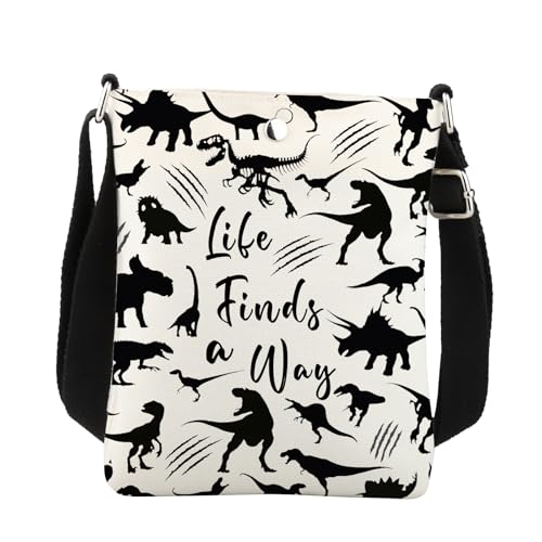 Dinosaur Crossbody Bag Dino Gift Dinosaur Lover Gifts for Dinosaur Fans Dinosaur Movie Gift Dinosaur Crossbody Cell Phone Bag