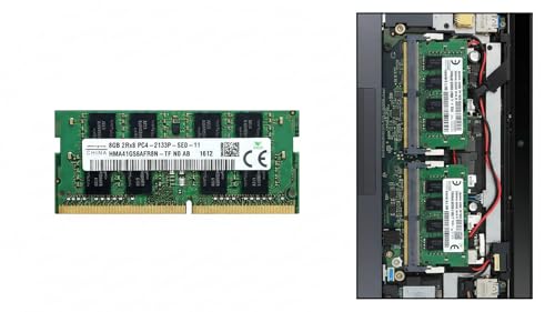 Image of 16GB Laptop RAM Kit (8GBx2) DDR4 2133MHz PC4-17000 SODIMM | Compatible Upgrade for Samsung | 2Rx8 Dual Channel 260-Pin 1.2V Memory Upgrade
