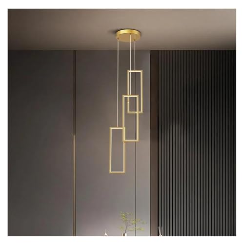 Lampe de plafond salon moderne et luminaire suspendu 3 têtes créatif