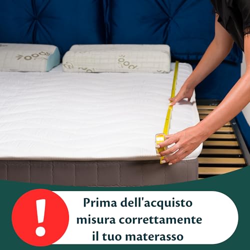 Set Lenzuola Letto Una Piazza E Mezza 120X200 Cm 4Pz Set Completo Lenzuolo Letto Piatto, Coprimaterasso Con Angoli E Federe 50X80 In Morbida Microfibra Spazzolata Anti-Acaro Lavabile In Lavatrice - 7