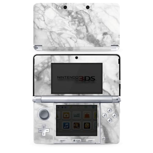 DeinDesign Skin kompatibel mit Nintendo 3 DS Folie Sticker Stein Marmor Muster
