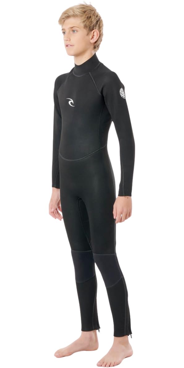 Rip Curl FREELITE JR 3/2 Back Zip Full Suit 2025 Black
