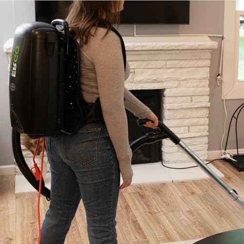 Atrix VACBP10 HEPA Backpack Vacuum with Additional Filters, Premium Bundle, Black