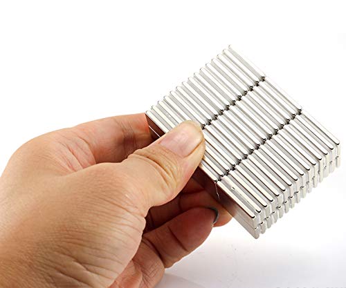 50 Pcs 20X10X2Mm Rectangle Refrigerator Magnets Fridge Magnet,Office Magnets,Whiteboard Magnets #TOP5