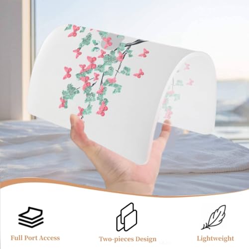 Estuche MacBook Air 13,6 Modelo A3113 A2681 A3240 protector dura teclado transparente mariposas 5
