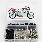 Schraubensatz für die Motorradverkleidung; Für Yamaha FZR 1000 1991 1992 1993 1994 1995 1996