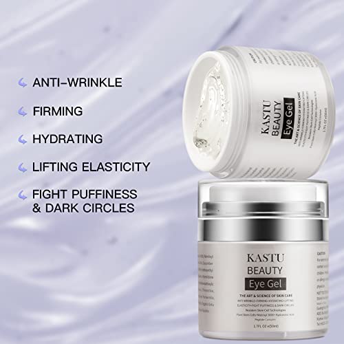 Kastu Eye Gel For Under And Around Eyes To Smooth Fine Lines,Anti Wrinkle Anti Aging,Hyaluronic Acid,Reduce Puffiness And Dark Circles,Moisturizing Brighten,Eye Cream For Men And Women thumb #2