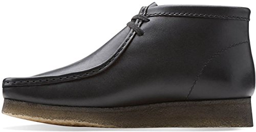 Clarks Clarks Men's Wallabee Boot Black Leather 8.5 M