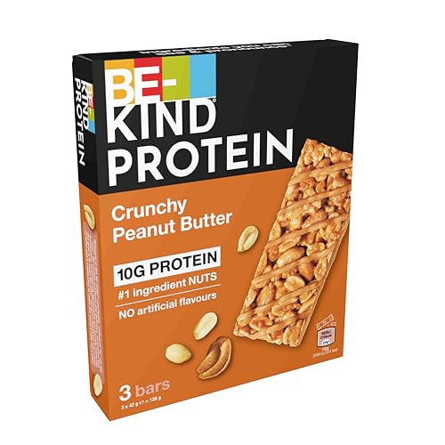 Be-Kind Protein Crunchy Peanut Butter Bar 3 x 42 g
