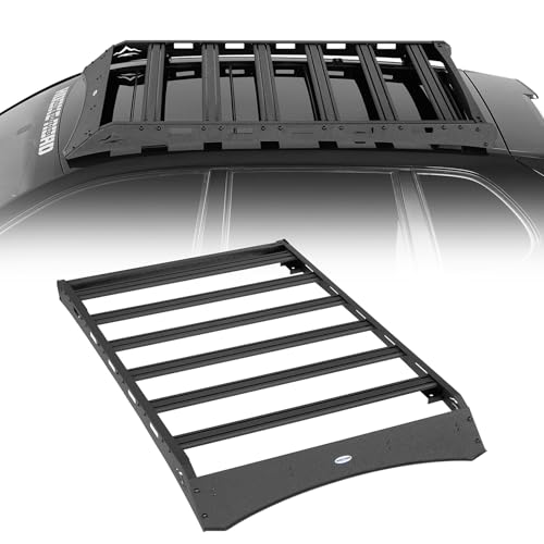 Hooke Road Overland Roof Rack Aluminum Cross Bars Cargo Basket ...